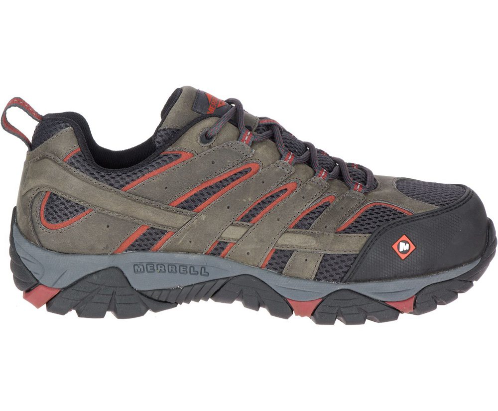 Merrell Sneakers Brown - Moab Vertex Vent Comp Toe - Mens 90SJHQOYK